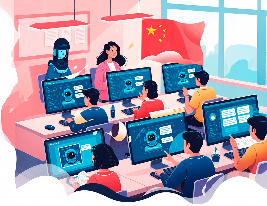 Mientras en Occidente seguimos debatiendo si usar IA en clase, China quiere que los estudiantes la usen cada vez más
