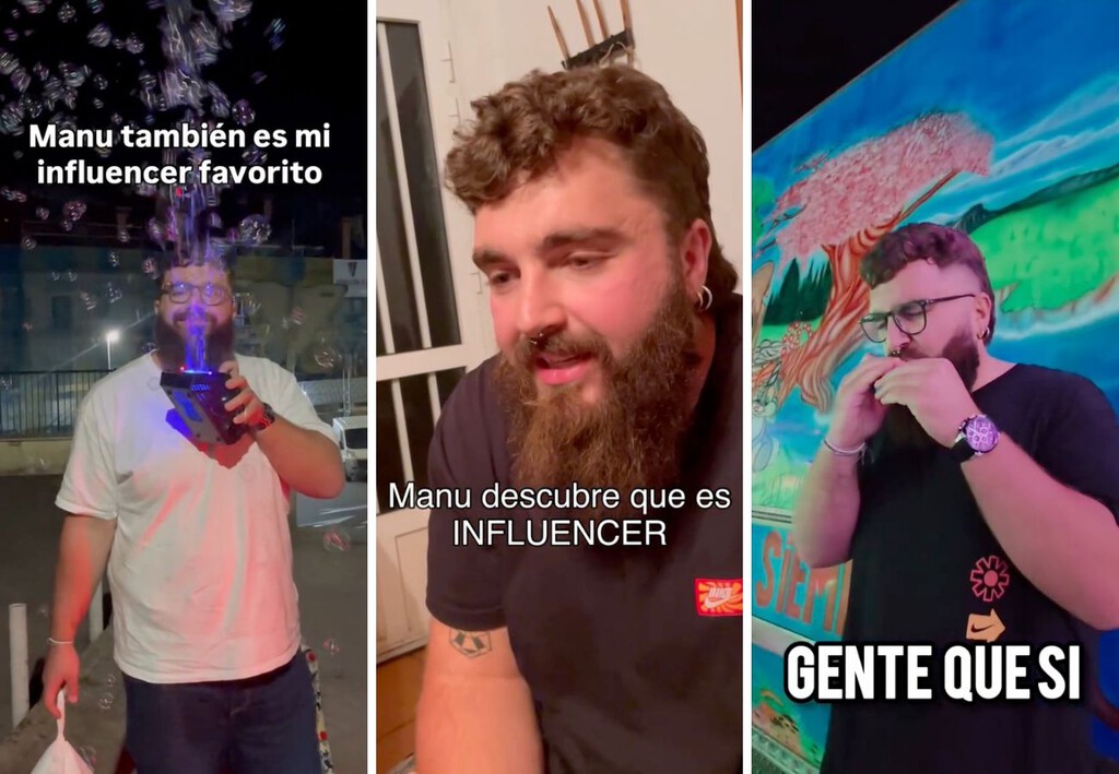 Un grupo de amigos decidió convertir a un colega en influencer sin que lo supiera. Ya tiene más de 100.000 seguidores