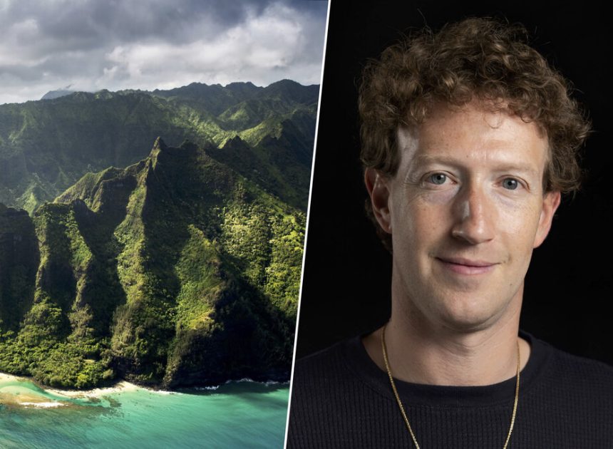 Mark Zuckerberg está construyendo mansiones en Hawái como si no hubiera un mañana. Nadie sabe para qué
