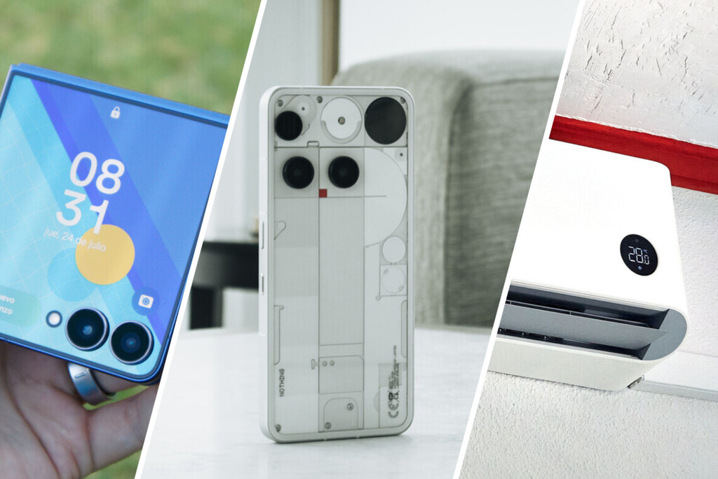 Los 12 análisis de Xataka en julio: todos los plegables de Samsung, el aire acondicionado de Xiaomi, Nothing Phone (3) y más