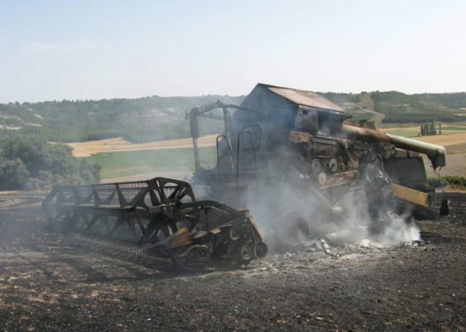 Los incendios vuelven a amenazar al campo: el mal uso de la maquinaria agrícola está detrás de un sorprendente número de eventos