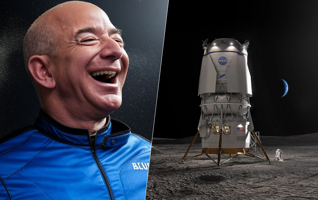 La empresa espacial de Jeff Bezos ha adelantado a SpaceX en un hito clave para ir a la Luna y Marte: evaporación cero